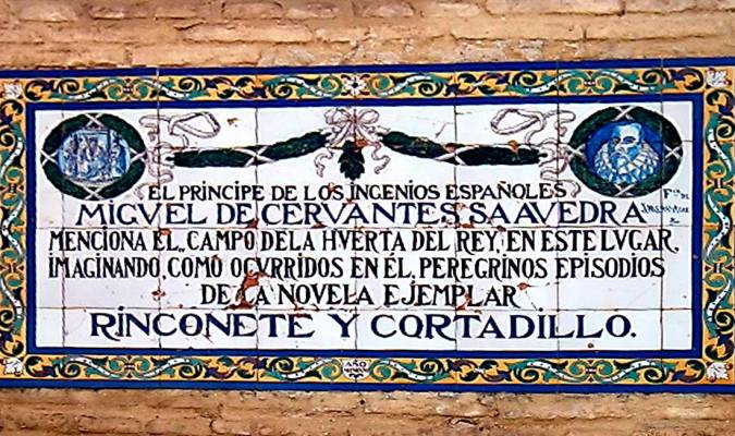 rinconete y cortadillo cervantes sevilla feria de sevilla homenaje cuento