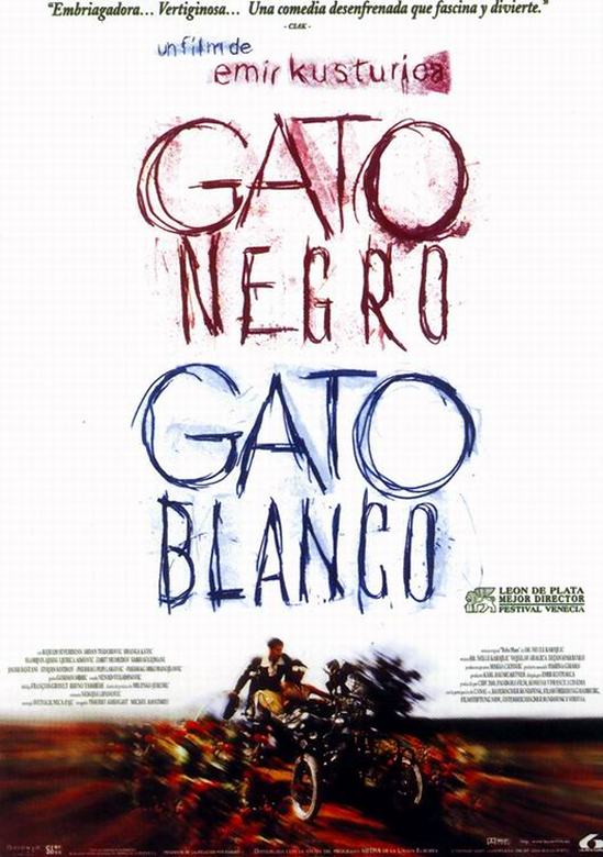 afiche-pelicula-gato-negro-garo-blanco-kusturica-1998