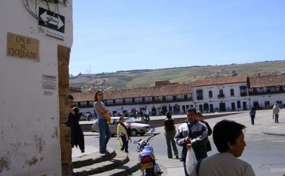 La Calle de Escribano de Tunja